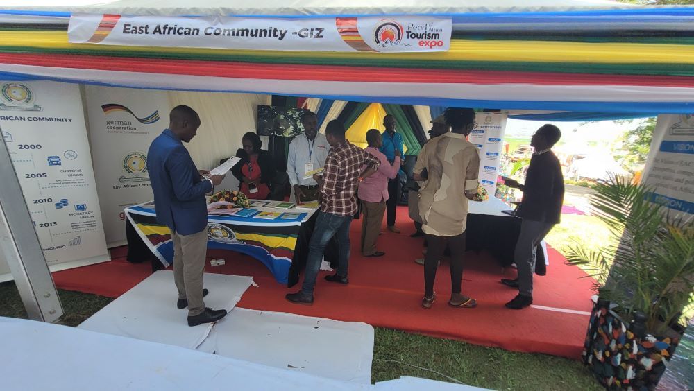 EAC Partner States Join Hands with EAC and GIZ to Promote the Region as a Single Destination at the Pearl of Africa Tourism Expo 2023 (GIZ)